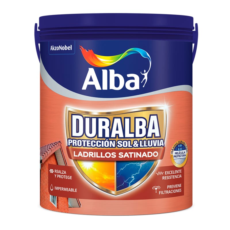 duralba ladrillos protector satinado 20 lts rex duralba ladrillos protector satinado 20 lts rex